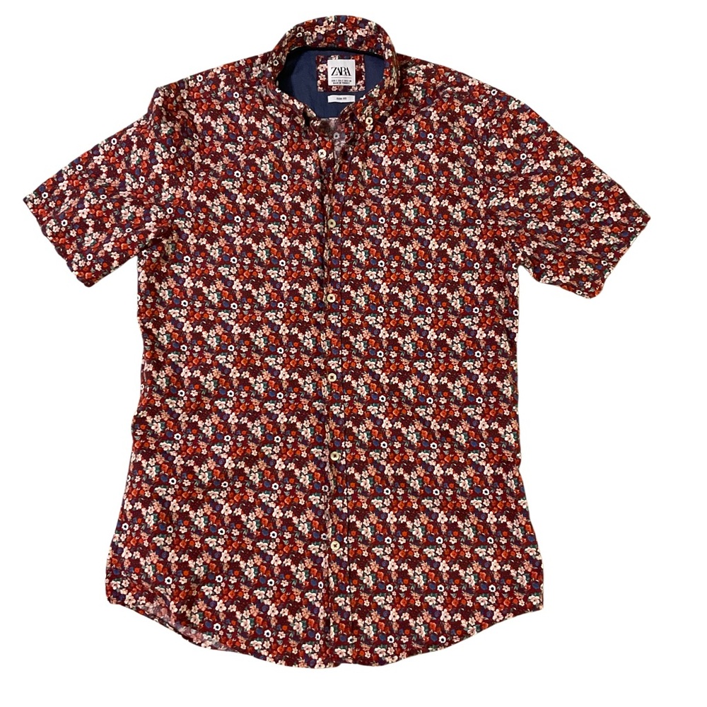 Men's Vibrant Floral Shirt